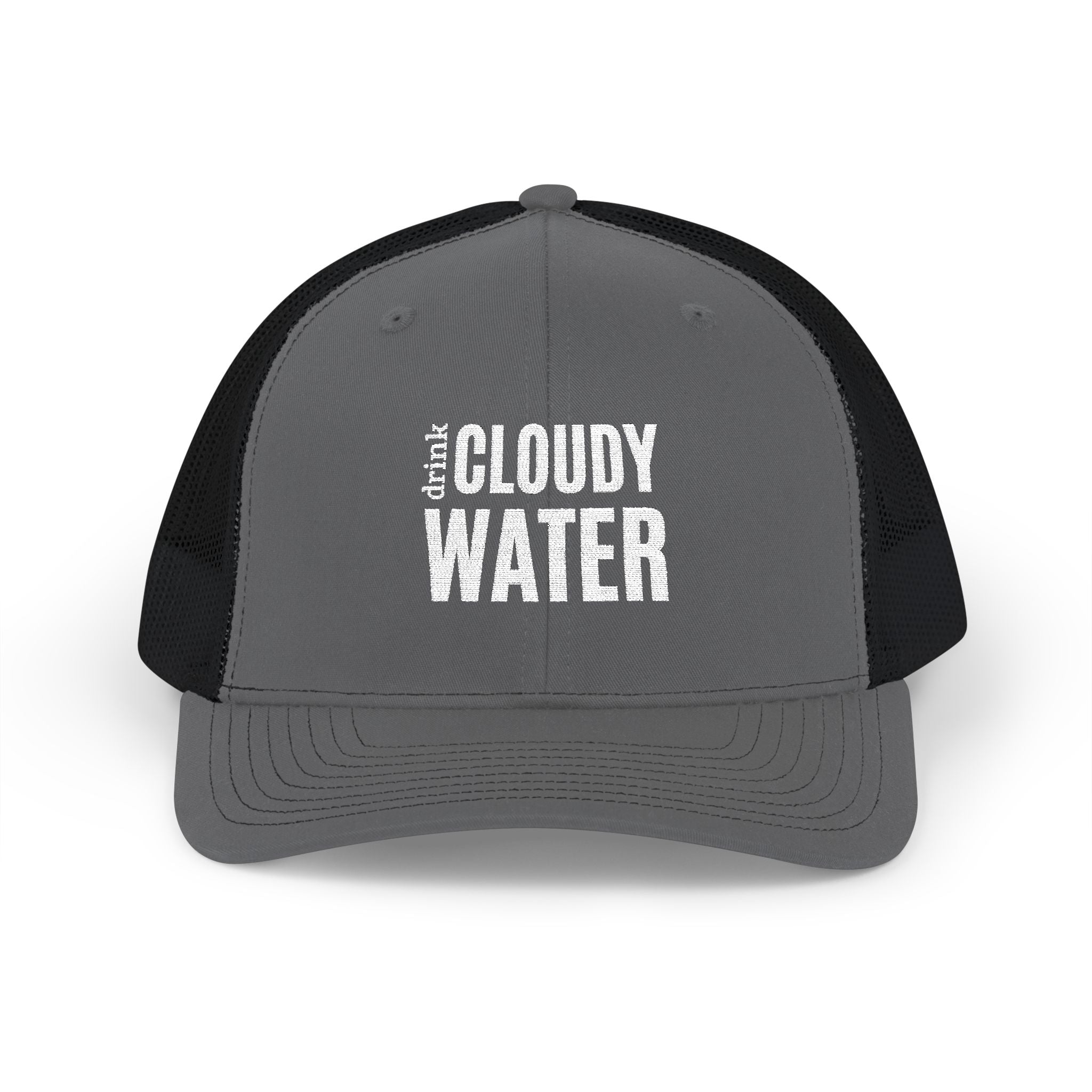Trucker Cap - Cloudy Water Snapback Mesh Hat