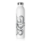 Octopus Slim Water Bottle — Nautical Reusable Stainless Steel Bottle