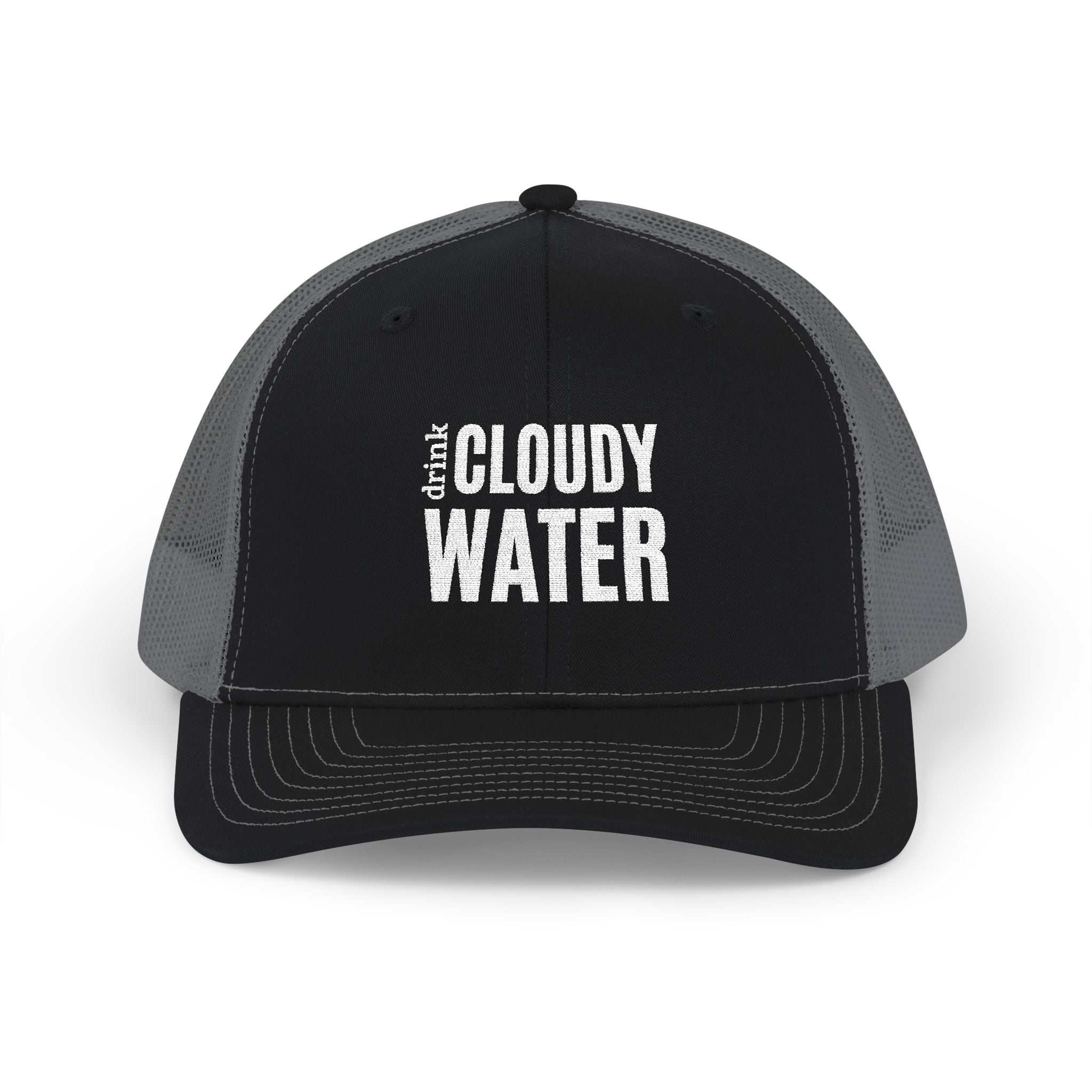 Trucker Cap - Cloudy Water Snapback Mesh Hat