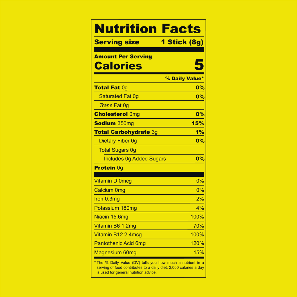 Hydration +energy · Lemonade