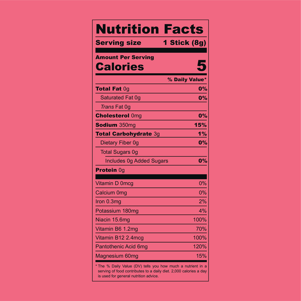 Hydration +energy · Watermelon