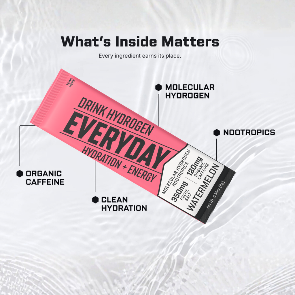 Hydration +energy · Watermelon